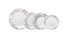 Pratos decorados opaline